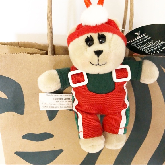 Starbucks Bearista Ornaments 2019 Limited Edition - Picture 5 of 6